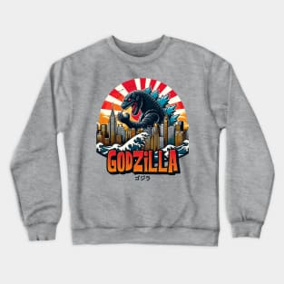 Godzilla king of the monsters Crewneck Sweatshirt